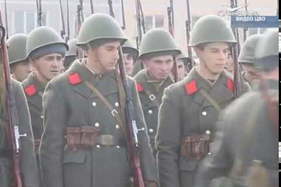 В Самаре прошла первая репетиция Парада Памяти в экипировке РККА