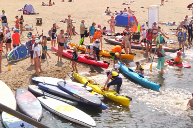 В Самаре прошел отборочный этап гребного марафона