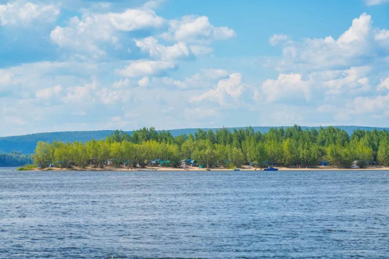 В Самарской области в начале августа потеплела вода в Волге