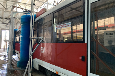 В Самаре запустили автоматизированную мойку для трамваев