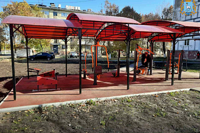 В Новокуйбышевске благодаря нацпроекту благоустроили территорию около детского сада