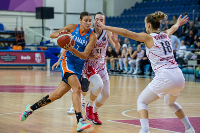 Баскетболистки "Самары" подарили тренеру победу