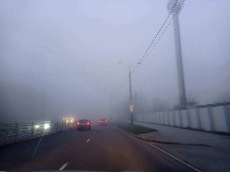 Осторожно, туман: в Самарской области на трассах ухудшилась видимость
