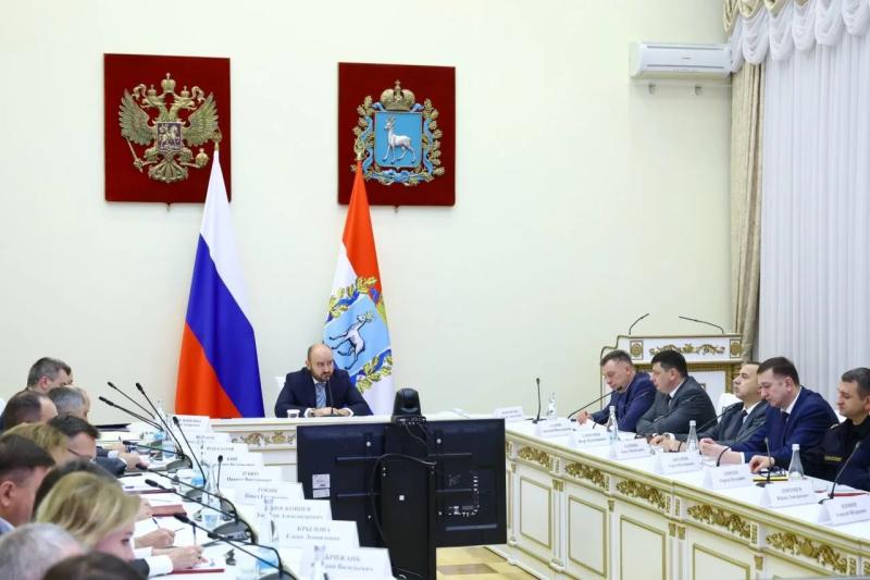 Вячеслав Федорищев провел заседание по обеспечению безопасности в Самарской области
