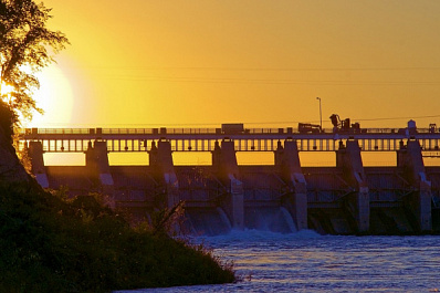 На Жигулевской ГЭС уменьшили сбросы воды