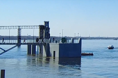 В Самаре в районе Комсомольского спуска начал работать седьмой причал