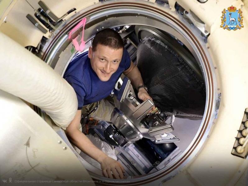 Космонавт Сергей Кудь-Сверчков заснял с орбиты зимнюю Сызрань