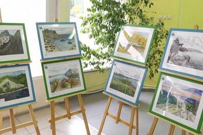 Экологическая культура: в Самарской области открыли выставку картин юных художников