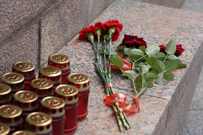 В селе Хрящевка установили шесть мемориальных досок в память о погибших на СВО земляках