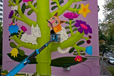 На День города Самаре подарят несколько новых муралов