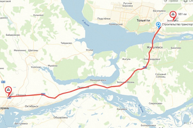 В Самарской области ограничат движение грузовиков по трассе М5 "Урал"