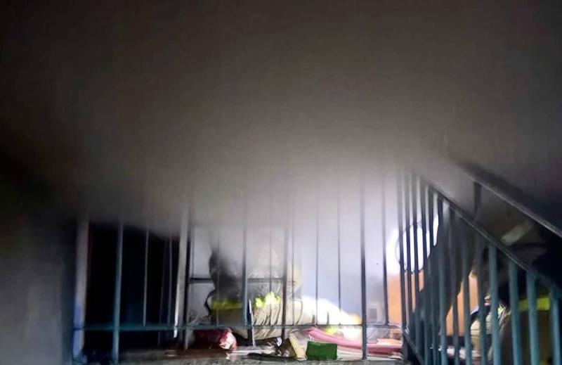 В Самарской области 30 апреля горела квартира на третьем этаже