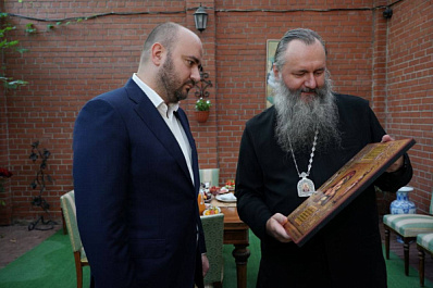 Губернатор Федорищев встретился с новым митрополитом Феодосием