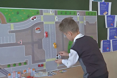 В Тольятти младшеклассники участвуют в олимпиаде "Безопасные дороги"