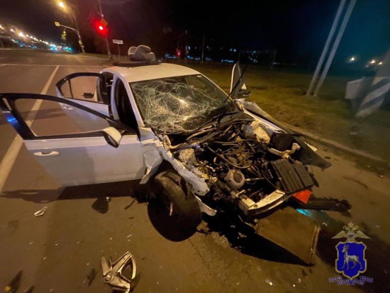 В Тольятти мужчина на "Танке" врезался в "Шкоду"