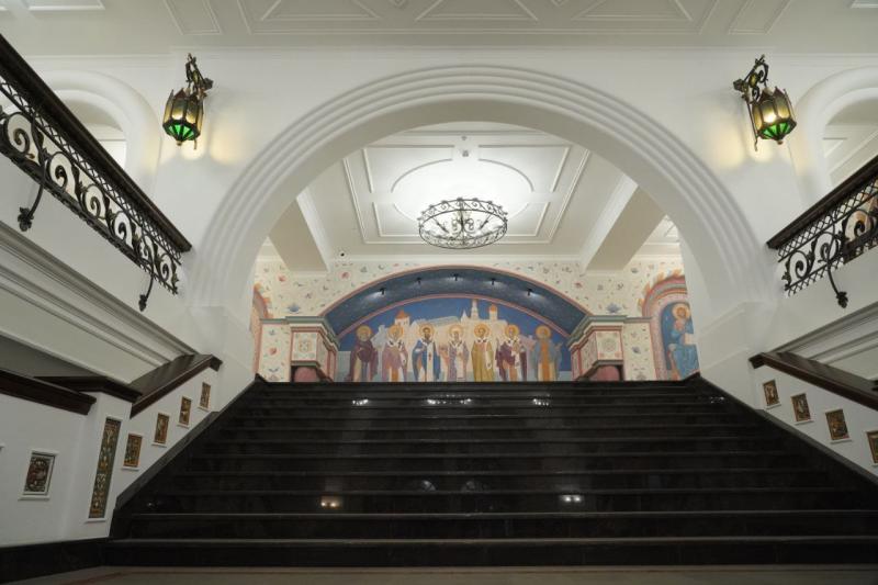 Вячеслав Федорищев встретился со студентами Поволжской академии образования и искусств имени Святителя Алексия, Митрополита Московского