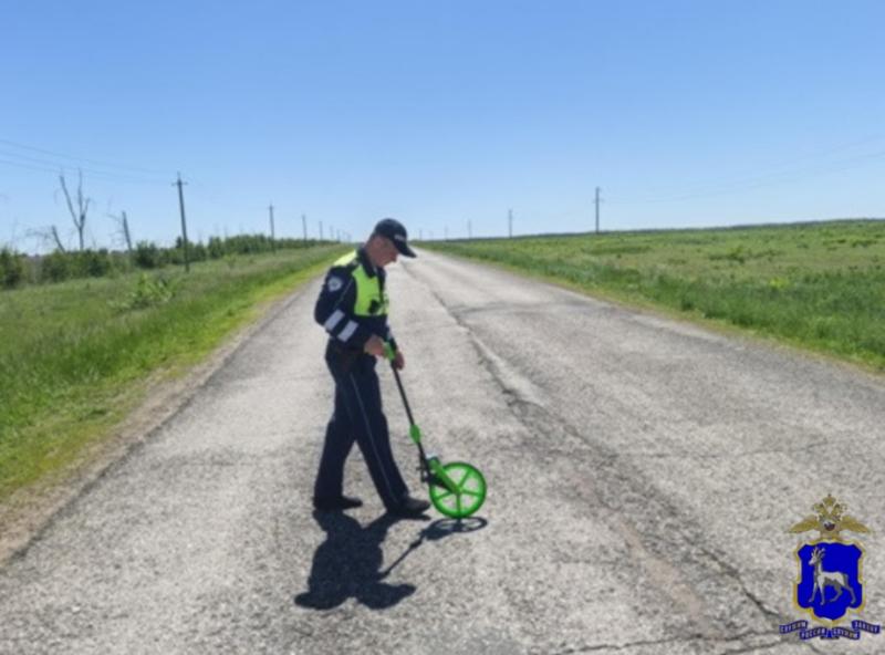 В Самарской области ночью на трассе водитель без прав вылетел в кювет