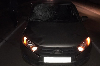 В Самарской области водитель "Гранты" отправил в больницу пешехода