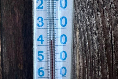 Под утро в Самарской области температура воздуха упала почти до -40