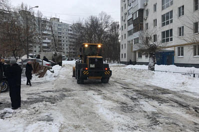 ГЖИ: снег и наледь должны быть убраны с придомовых территорий