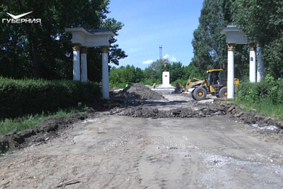 Интерактивный павильон, музей под открытым небом и граффити-стена: в Чапаевске благоустраивают парк