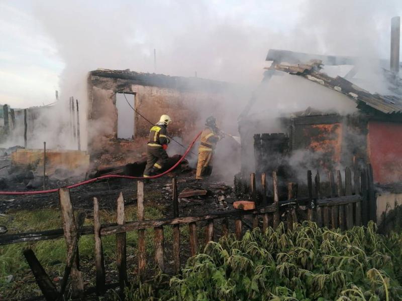 В Самарской области 24 мая во время пожара погиб мужчина 