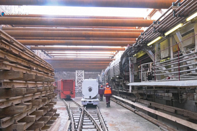 В Самаре завершается монтаж тоннелепроходческого комплекса в зоне метростроя