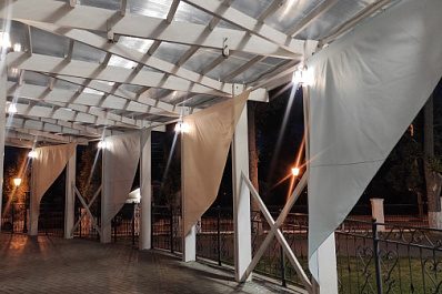 В Струковском саду обустроили фотозону