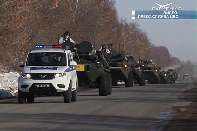 Миротворческая бригада в Самарской области поднята по тревоге