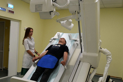 Медики Сызранской больницы проводят исследования на новом рентгеноаппарате