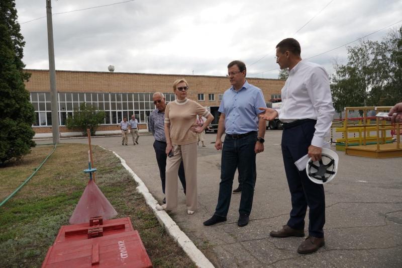Дмитрий Азаров оценил ход реконструкции городских очистных сооружений в Самаре