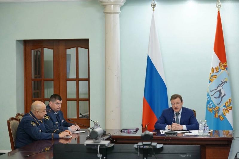 Дмитрию Азарову представили нового руководителя Самарского юридического института ФСИН