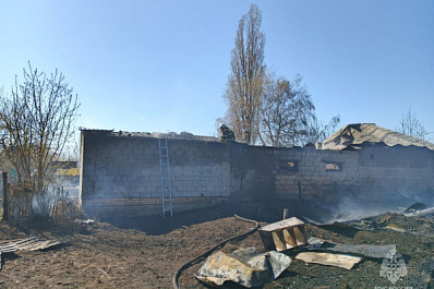 В Новокуйбышевске 17 апреля сгорел частный дом 