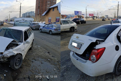 Три человека пострадали по вине молодого водителя в Тольятти