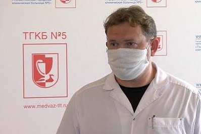 Главврач районной больницы в Самарской области стал терапевтом в COVID-госпитале