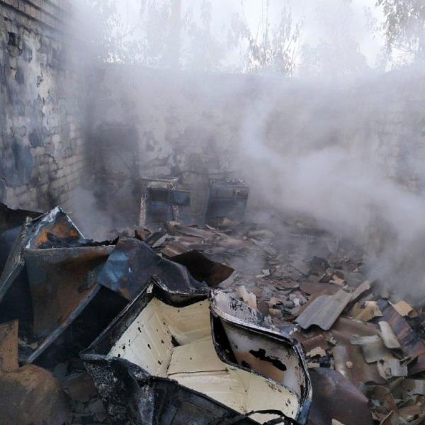 31 июля на рассвете в Самарской области вспыхнул пожар в частном доме