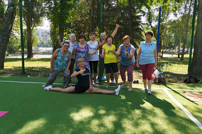 В Самаре для пожилых людей проводят занятия физкультурой