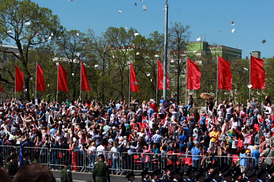 Что нельзя будет пронести с собой на площадь Куйбышева 9 мая