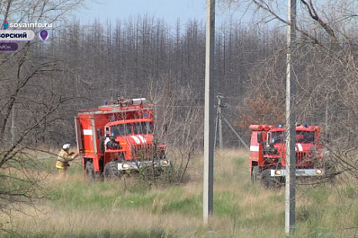 В Борском районе прошли противопожарные учения
