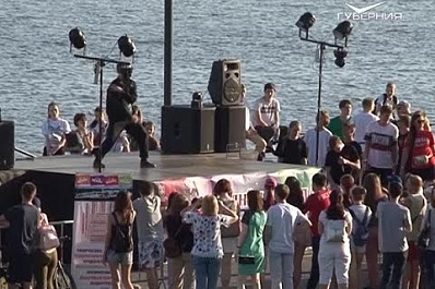 Группа "Банд’Эрос" выступила на Дне города Тольятти