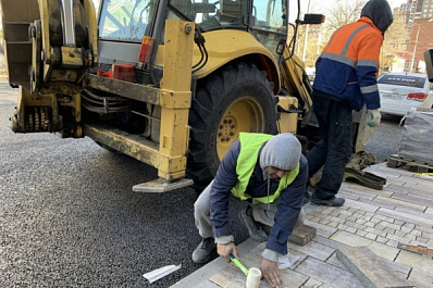 В Самаре восстановят плиточное покрытие