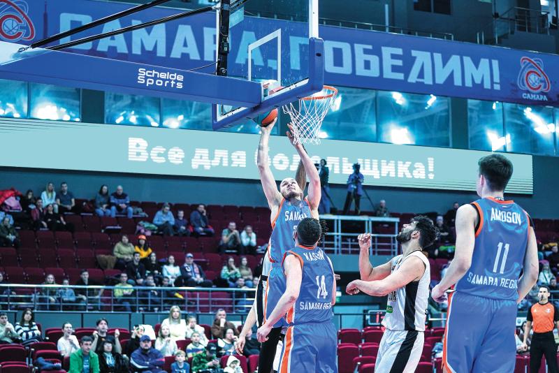 В Красноярске - минус 32: БК "Самара" на выезде проиграла "Енисею" с разгромным счетом 68:100