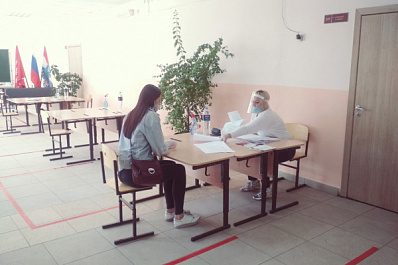 Фото: как выстроены меры безопасности на избирательных участках в Самарской области