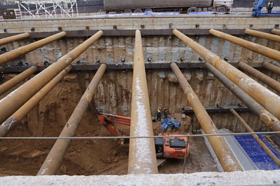 Подготовительное бетонирование и частичное открытие Ново-Садовой: как идет строительство новой станции метро в Самаре