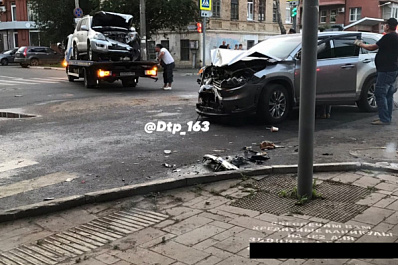 В Самаре в жестком ДТП пострадал 4-летний ребёнок