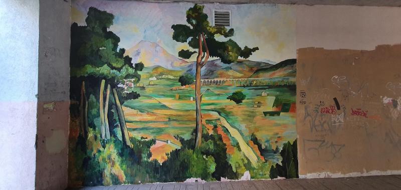 Мировые шедевры в самарском дворе: автор картин на улице Ставропольской рассказала об их создании