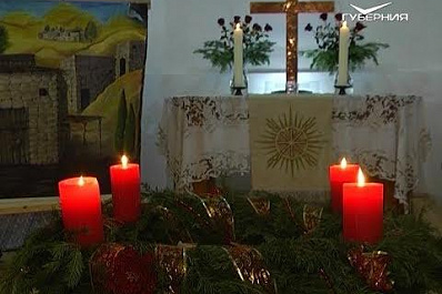 Самарские католики отмечают Рождество