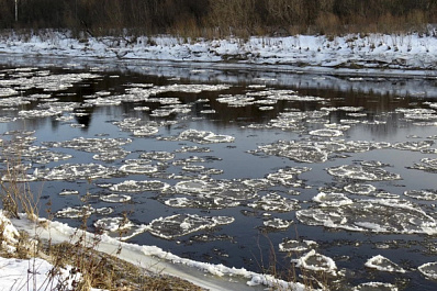 В Самаре из-за шуги на Волге могут ограничить водоснабжение