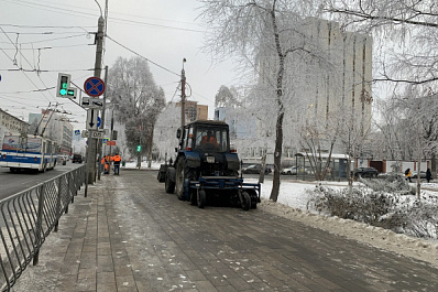 Расход противогололедных реагентов в Самаре скорректируют из-за жалоб