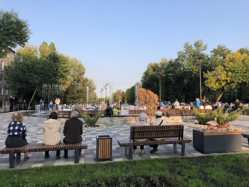 В Самаре открыли сквер на пересечении Авроры с Аэродромной